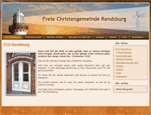 Tablet Screenshot of fcg-rendsburg.de